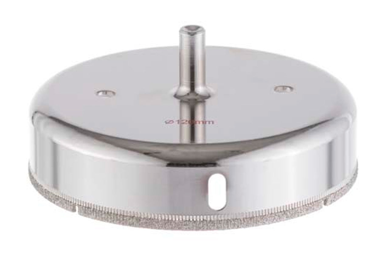 Сверло трубчатое по стеклу и керамике Intertool - 120 мм