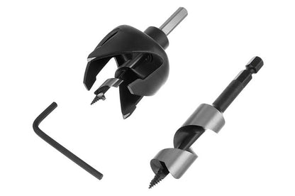 Набор сверл по дереву для установки замков Intertool - 2 ед.