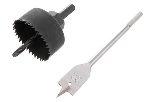 Набор сверл по дереву для установки замков Intertool - 3 ед.