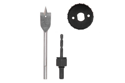 Набор сверл по дереву для установки замков Intertool - 3 ед.