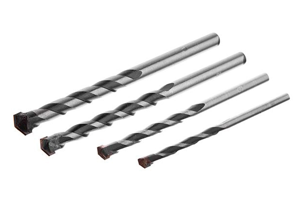 Набор сверл по бетону S4 Intertool - 4 шт. (5, 6, 8, 10 мм)