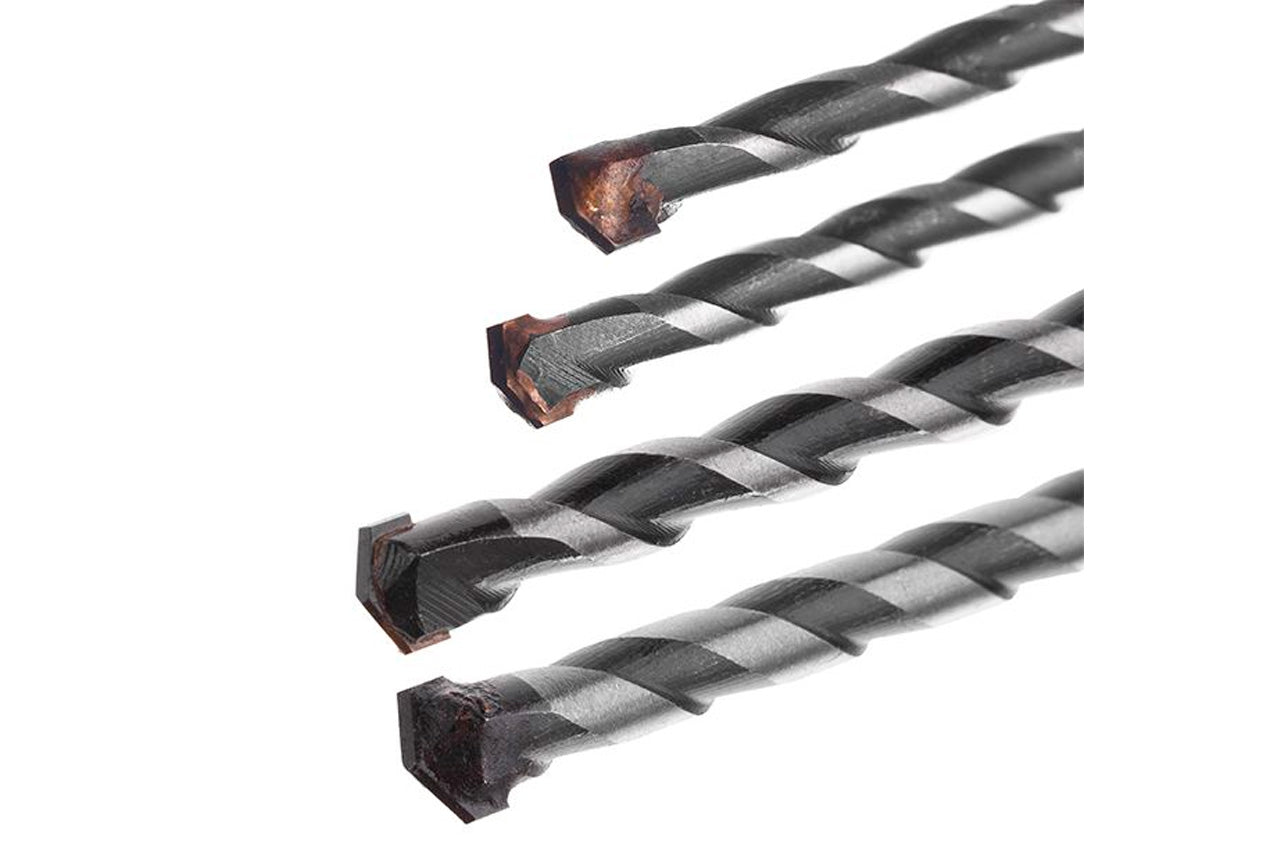 Набор сверл по бетону S4 Intertool - 4 шт. (5, 6, 8, 10 мм)