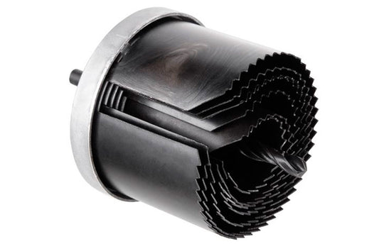 Набор корончатых сверл по гипсокартону Intertool - 7 шт. (26-63 х 43 мм) удлиненные