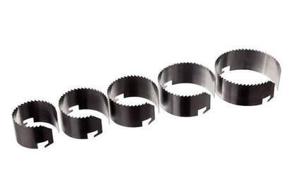 Набор корончатых сверл по гипсокартону Intertool - 5 шт. (60-95 х 20 мм)