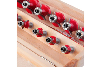 Набор фрез калевочных Intertool - 12 шт.