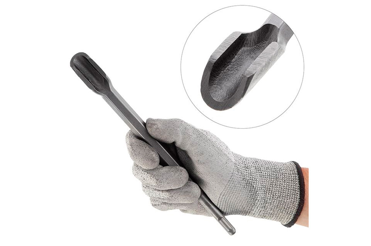 Зубило канавочное SDS+ Intertool - 14 х 250 х 22 мм