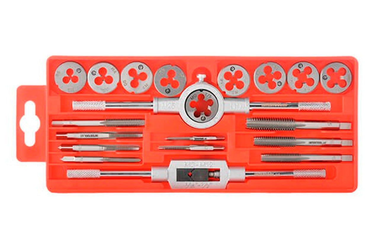 Набор метчиков и плашек Intertool - 20 ед