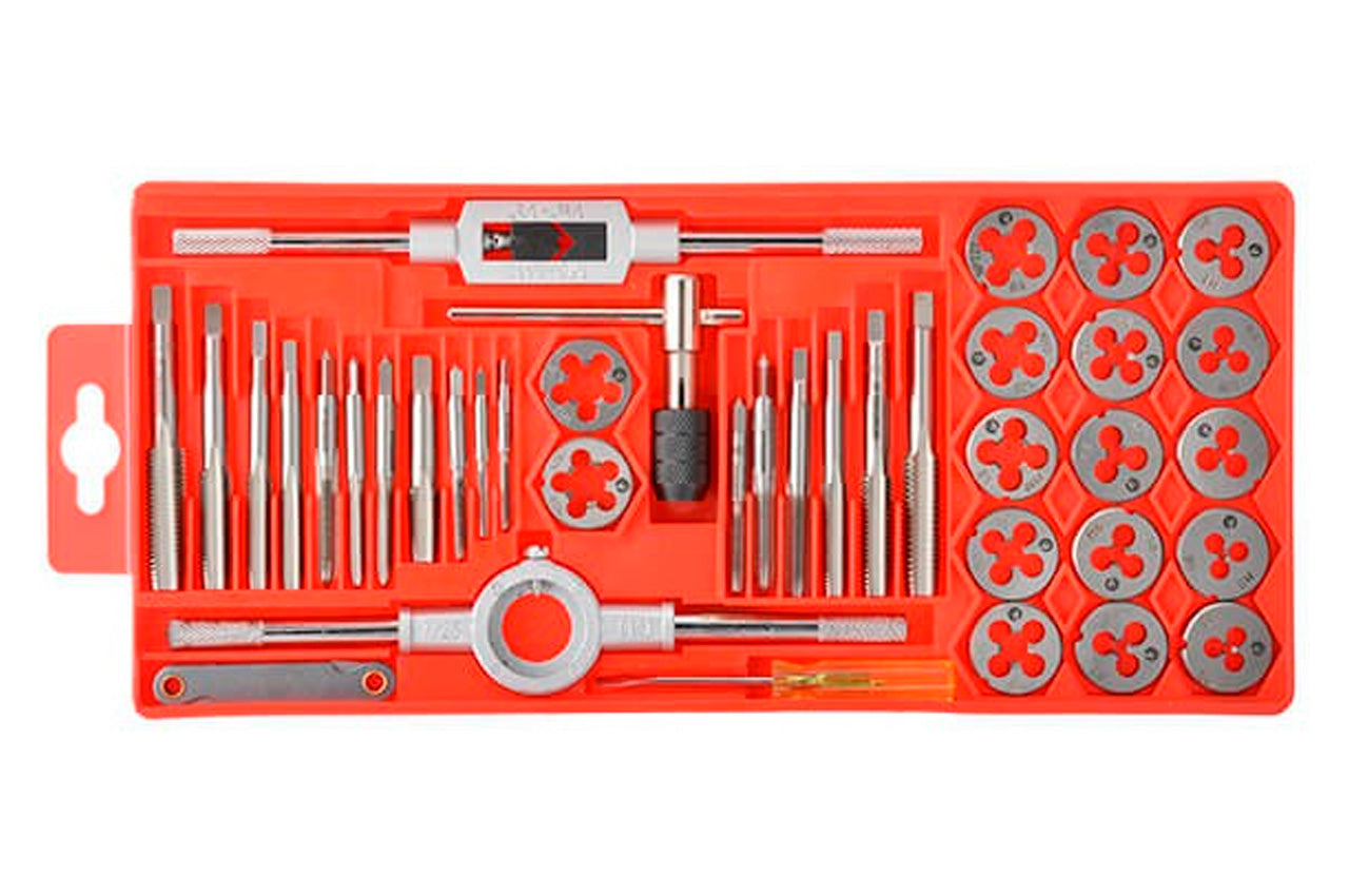 Набір мітчиків та плашок Intertool - 40 од.