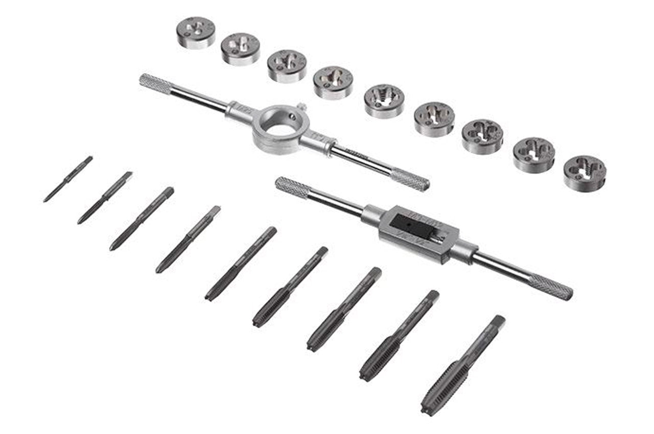 Набор метчиков и плашек Intertool - 20 ед. Pro