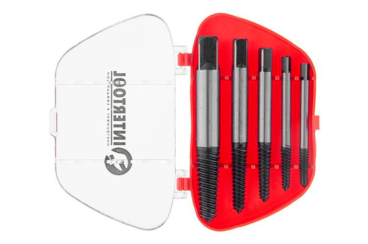 Набор экстракторов для винтов Intertool - 5 шт.