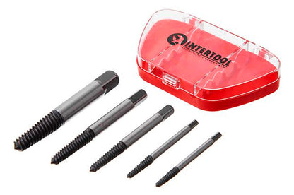 Набор экстракторов для винтов Intertool - 5 шт.