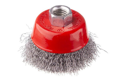 Щетка торцевая Intertool - 65 мм рифленая