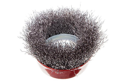 Щетка торцевая Intertool - 65 мм рифленая