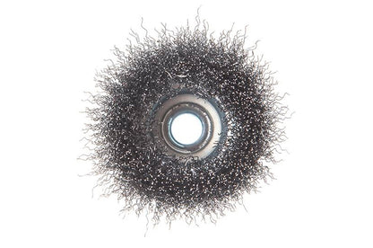 Щетка торцевая Intertool - 75 мм рифленая