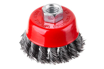 Щетка торцевая Intertool - 65 мм плетеная