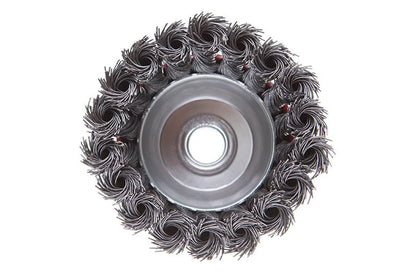 Щетка торцевая Intertool - 85 мм плетеная