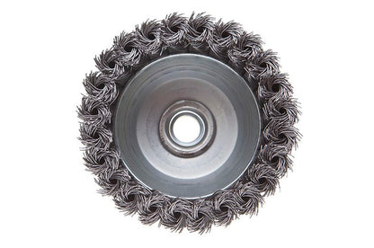 Щетка торцевая Intertool - 100 мм плетеная