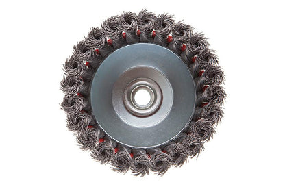 Щетка торцевая Intertool - 125 мм плетеная
