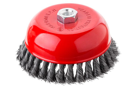 Щетка торцевая Intertool - 150 мм плетеная