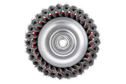 Щетка торцевая Intertool - 150 мм плетеная