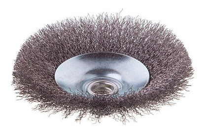 Щетка конусная Intertool - 125 мм рифленая