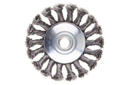 Щетка конусная Intertool - 100 мм плетеная