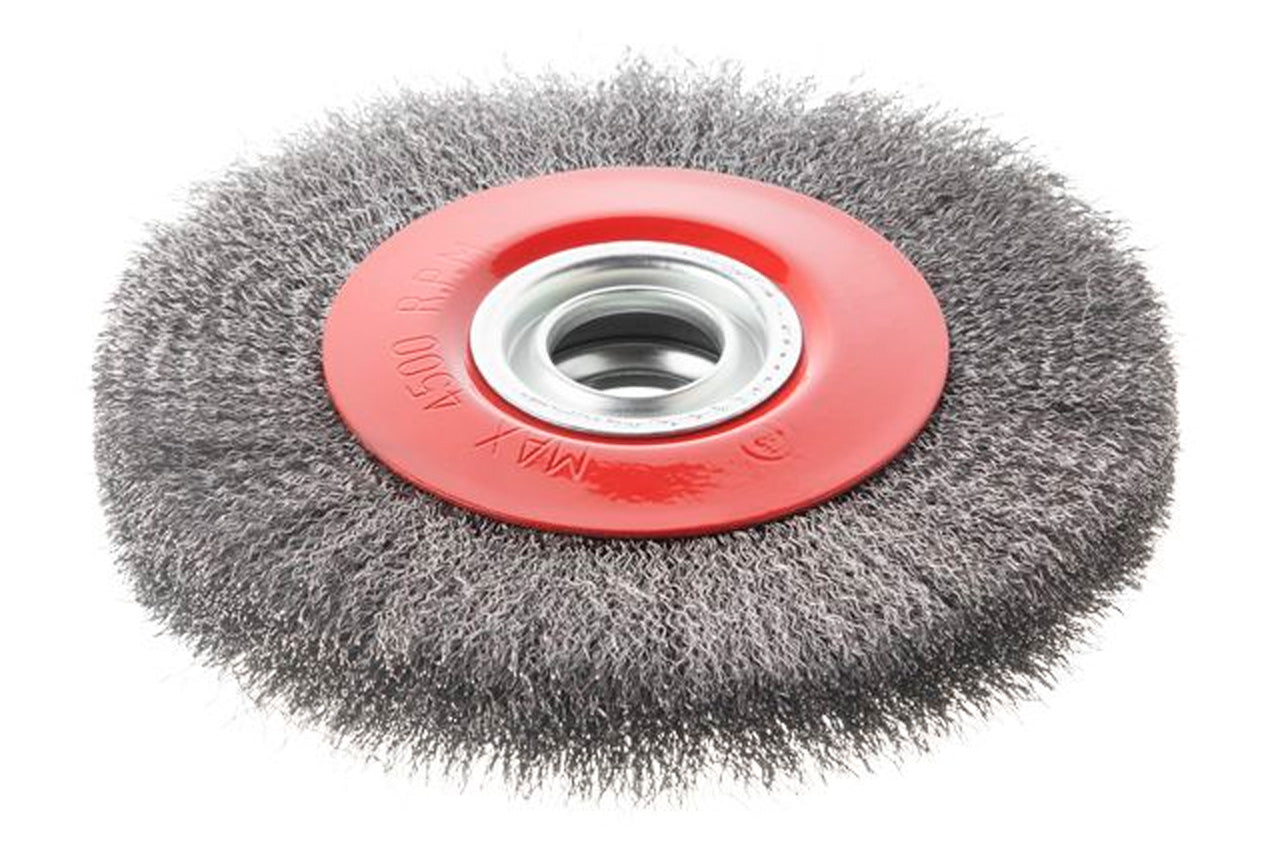 Щетка дисковая Intertool - 200 мм рифленая