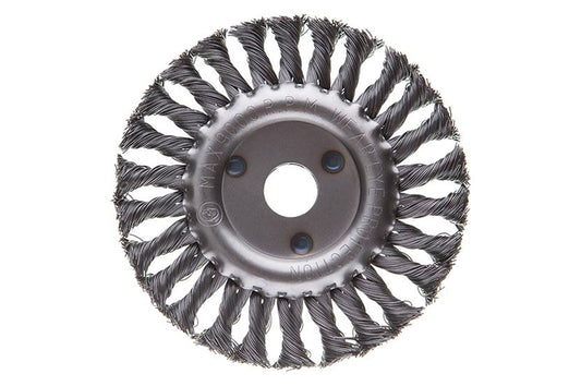 Щетка дисковая Intertool - 150 мм плетеная