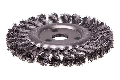 Щетка дисковая Intertool - 150 мм плетеная