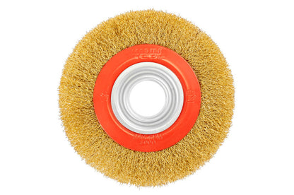 Щетка дисковая Mastertool - 150 мм рифленая