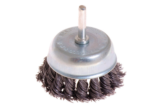 Щетка торцевая на дрель Mastertool - 75 мм плетеная