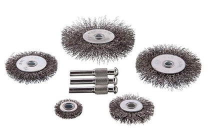 Набор щеток Intertool - из рифленой проволоки 5 шт.
