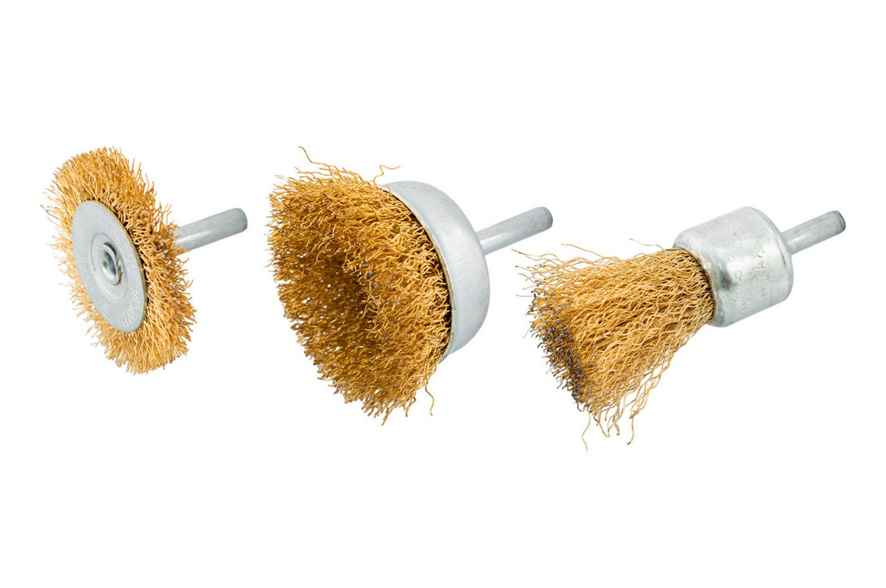 Набор щеток Mastertool - 25 x 50 x 50 мм 3 шт.
