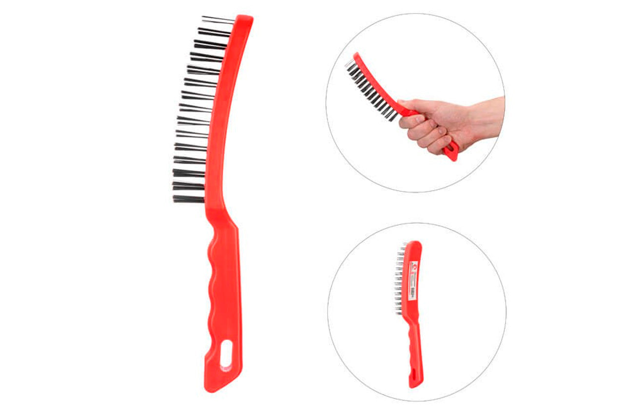 Щетка ручная Intertool - 5 рядов, пластик