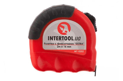 Рулетка Intertool - 2 м х 16 мм Extra