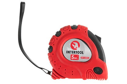 Рулетка Intertool - 5 м х 25 мм супер-магніт