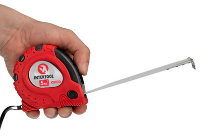 Рулетка Intertool - 5 м х 25 мм супер-магніт