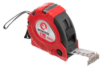 Рулетка Intertool - 8 м х 25 мм супер-магніт