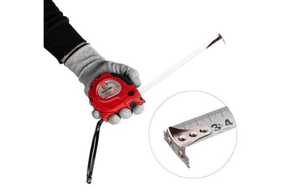 Рулетка Intertool - 10 м х 25 мм супер-магніт