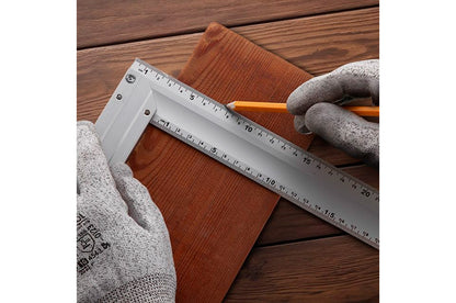 Кутник Intertool - 400 мм алюмінієвий