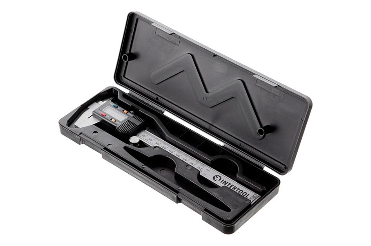 Штангенциркуль Intertool - 150 мм электронный, цена деления 0,01 мм