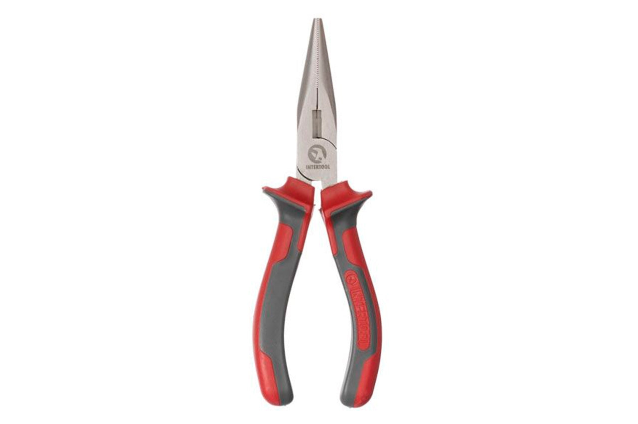Щипцы удлиненные прямые Intertool - 160 мм