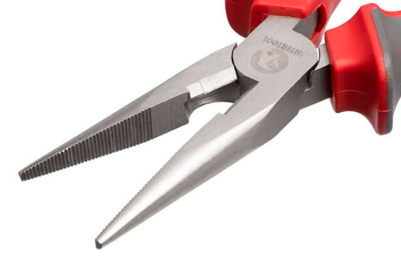 Щипцы удлиненные прямые Intertool - 160 мм