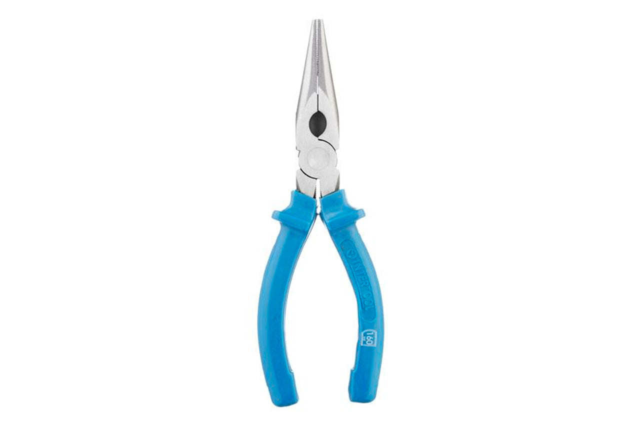 Щипцы удлиненные прямые Intertool - 160 мм American type