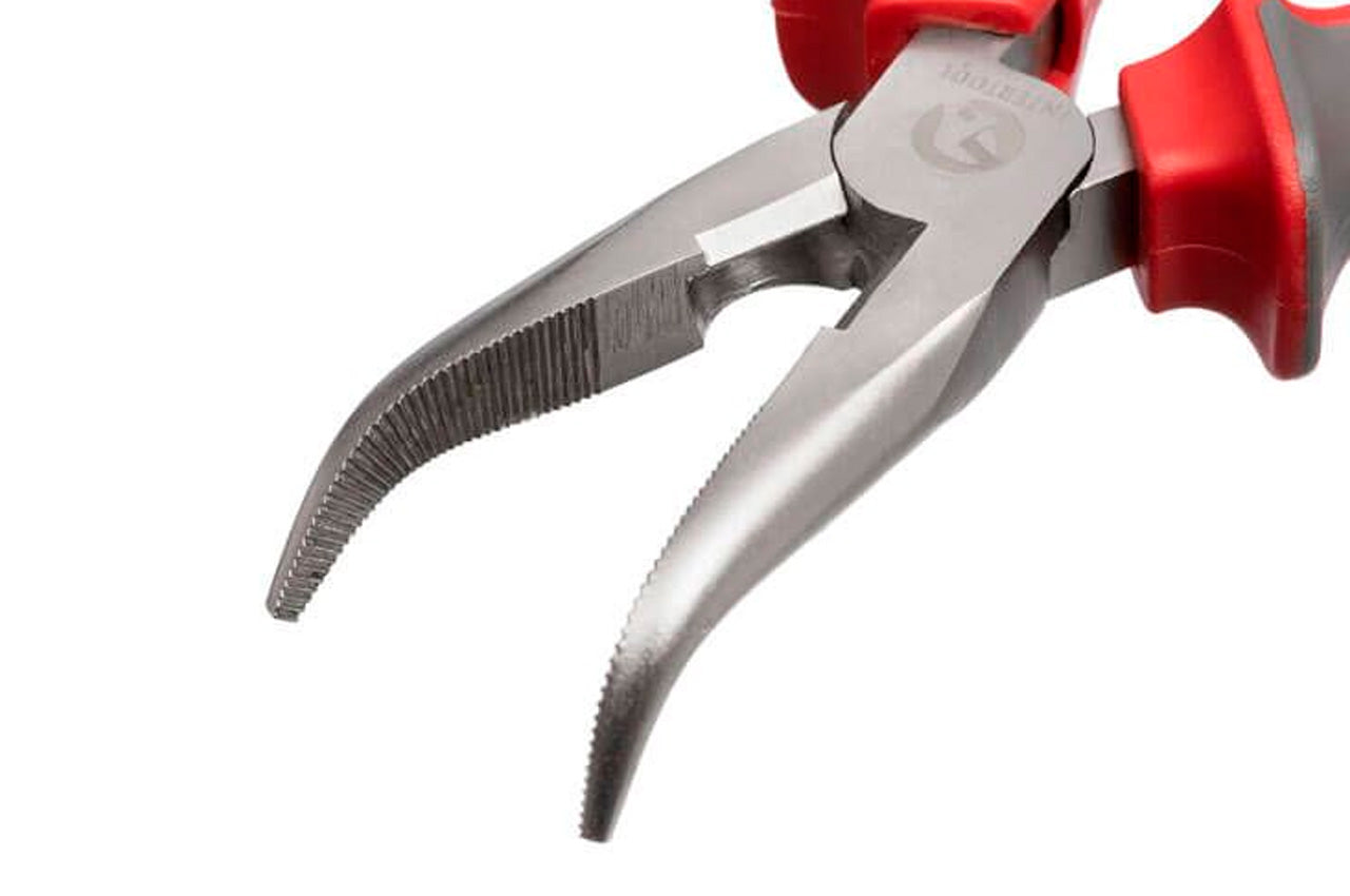 Щипцы удлиненные изогнутые Intertool - 160 мм