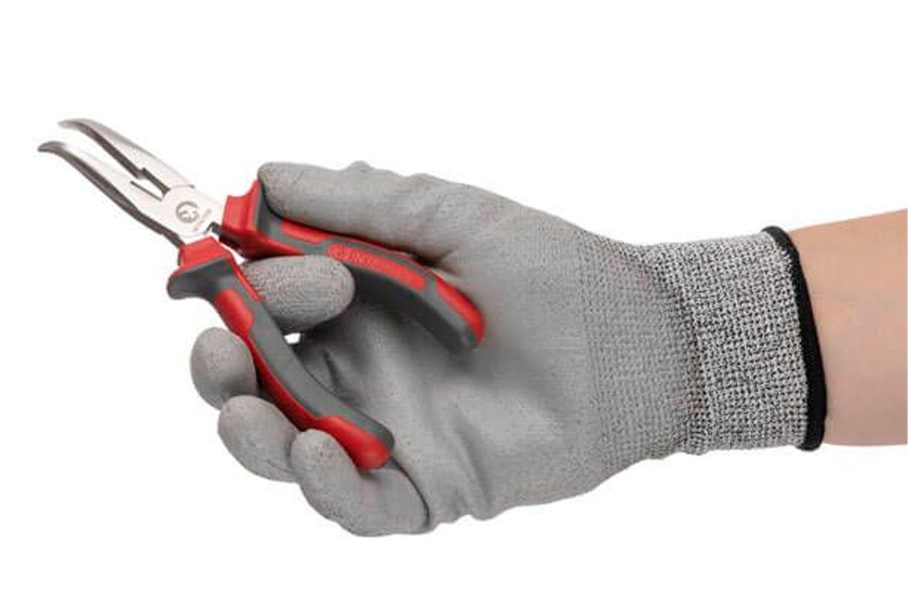 Щипцы удлиненные изогнутые Intertool - 160 мм