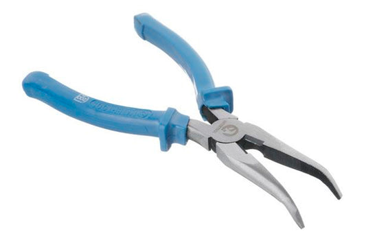 Щипцы удлиненные изогнутые Intertool - 200 мм American type