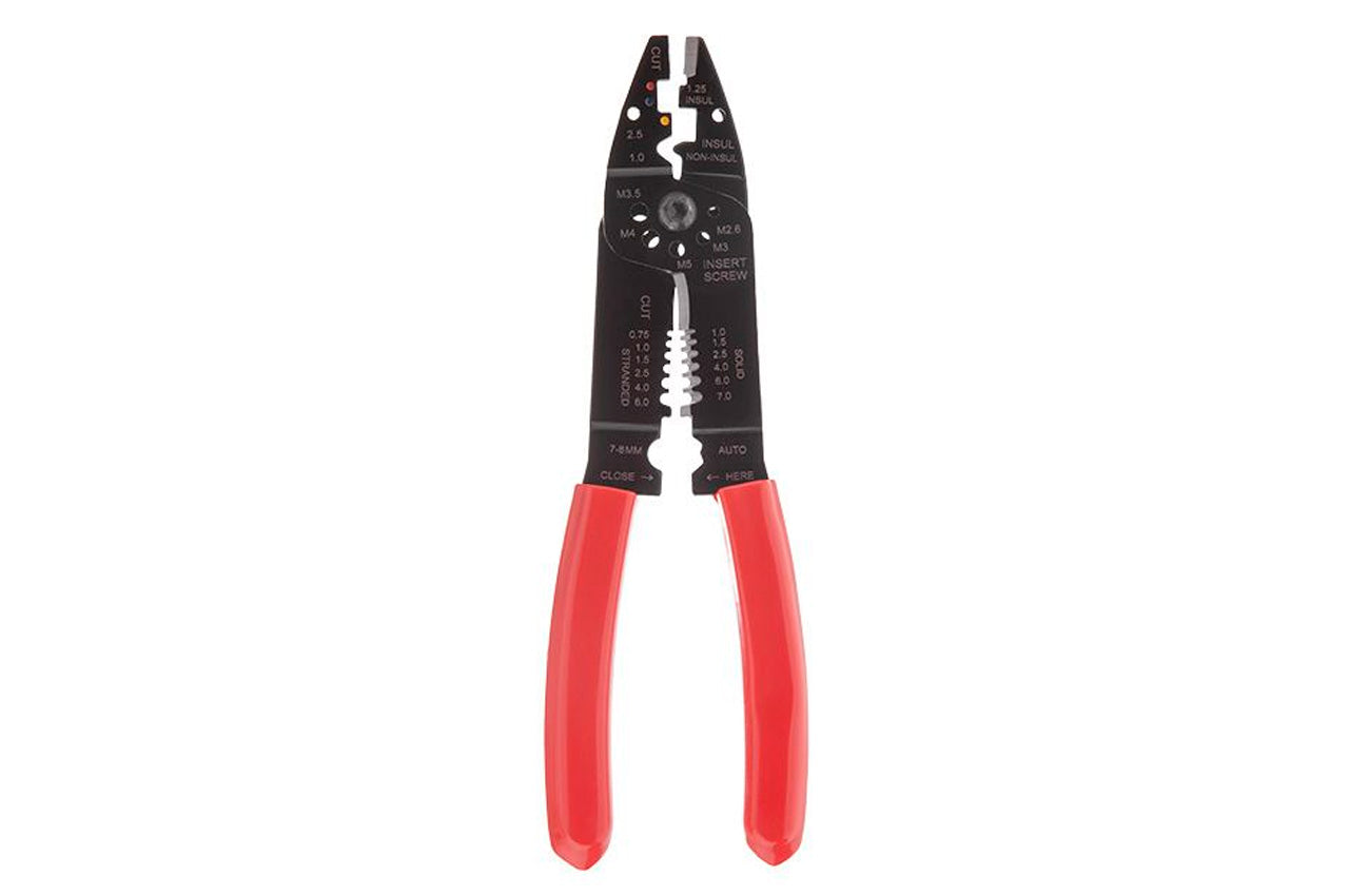 Клещи для обжима контактов Intertool - 210 мм 0,5-6 мм²