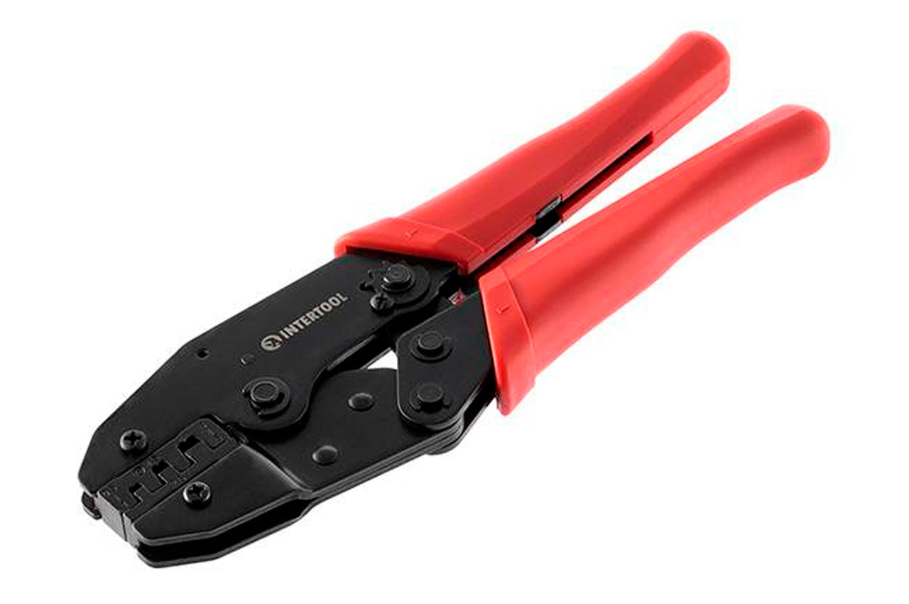 Клещи для обжима контактов Intertool - 220 мм 0,5-6 мм²