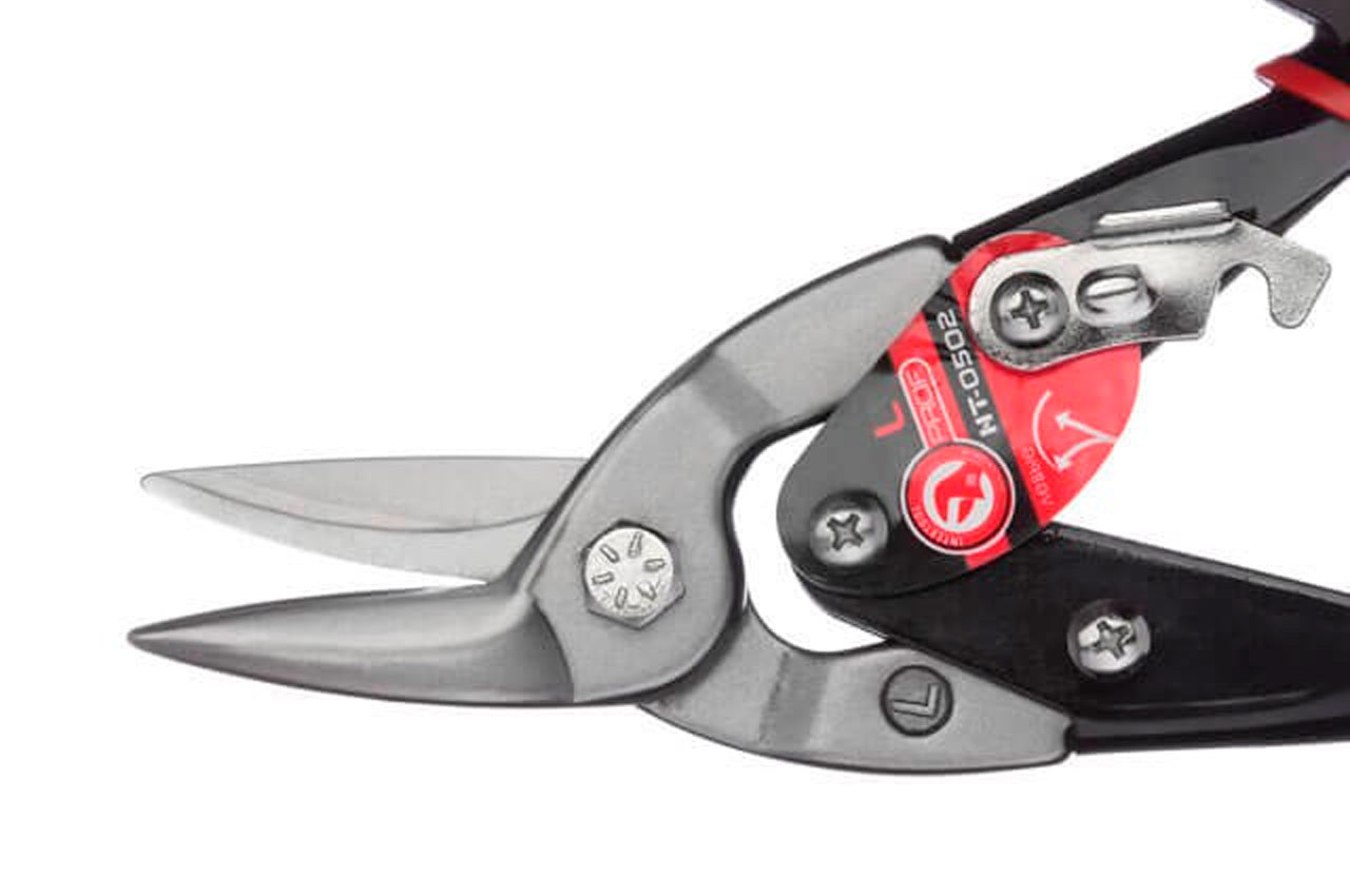 Ножницы по металлу Intertool - 250 мм левые Pro